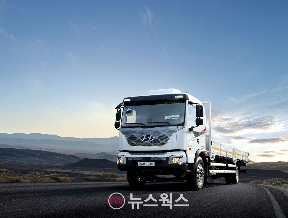 현대차의 중형 트럭 '2025 더 뉴 파비스'. (사진제공=현대차)