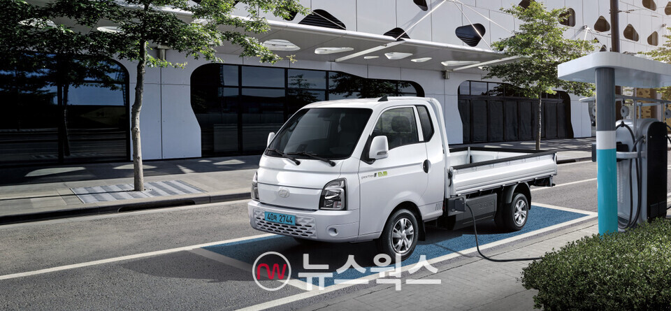 현대차 '포터 EV'. (사진제공=현대차)