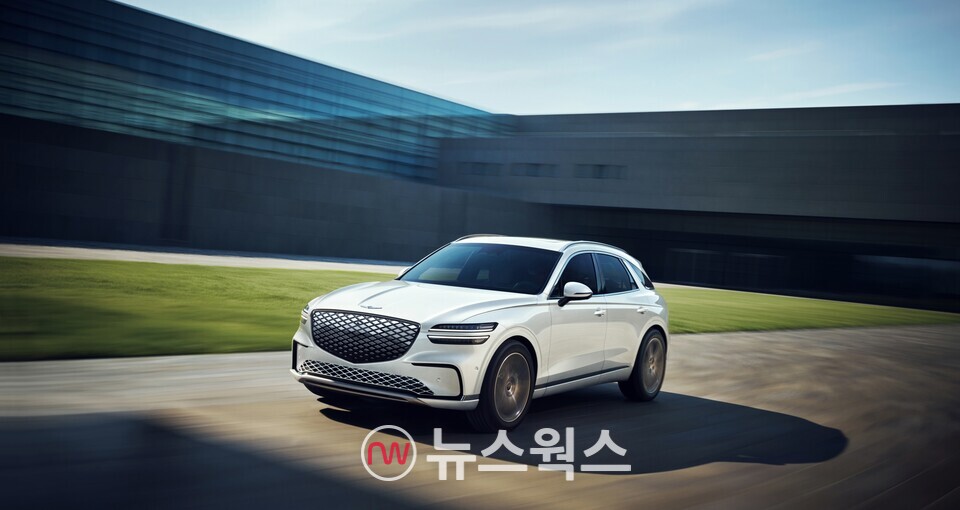 제네시스의 'GV70 전동화 모델'. (사진제공=제네시스)