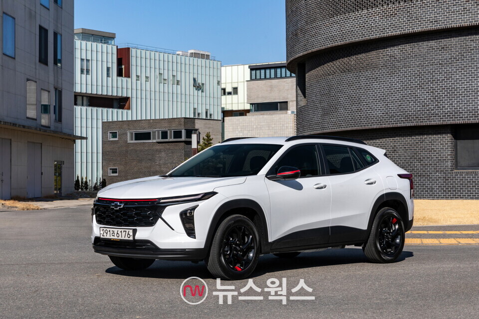 쉐보레의 '트랙스 크로스오버'. (사진제공=한국지엠)