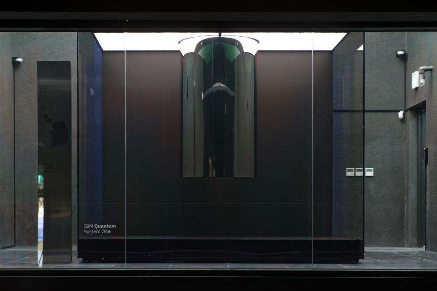 연세대 송도국제캠퍼스에 설치된 양자컴퓨터 ‘IBM 퀀텀 시스템 원’ (사진제공=연세대)