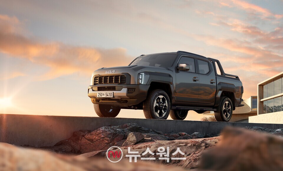 기아의 첫 픽업트럭 '더 기아 타스만'. (사진제공=기아)