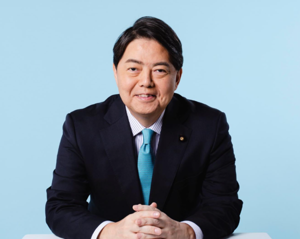 하야시 요시마사 일본 관방장관. (출처=하야시 요시마사 페이스북)