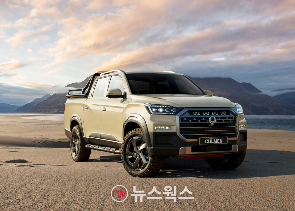 KGM의 '렉스턴 스포츠 칸'. (사진제공=KGM)