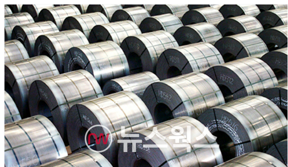 현대제철이 생산한 열연 제품. (출처=현대제철 홈페이지)