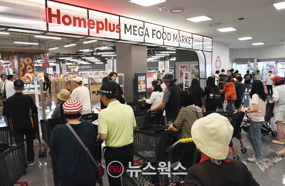 지난해 리뉴얼 오픈한 '홈플러스 메가푸드마켓' 울산점 모습. (사진제공=홈플러스)