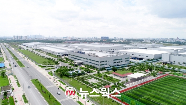 베트남 호찌민에 위치한 삼성전자 가전공장. (사진제공=삼성전자)