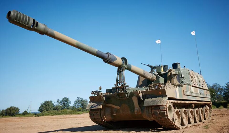 K9자주포(사진제공=한화에어로스페이스)