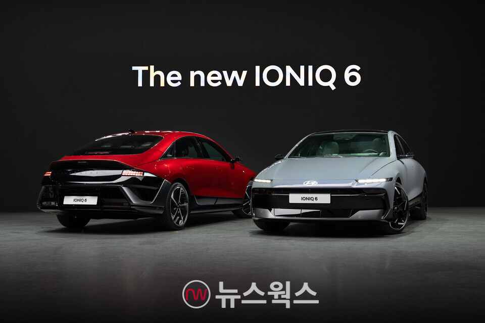 현대차 전기 세단인 아이오닉6의 부분변경 모델인 '더 뉴 아이오닉 6'. (사진제공=현대차)