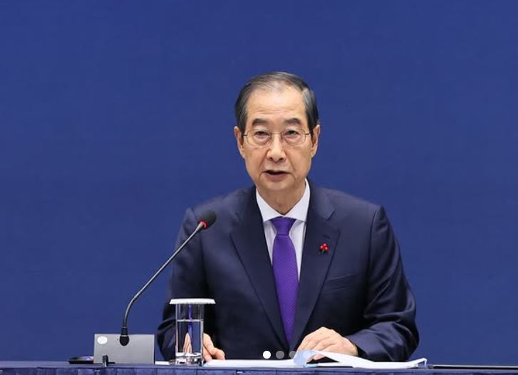 한덕수 대통령 권한대행. (사진제공=총리실)