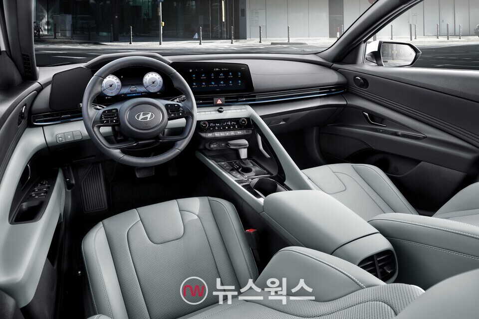 현대차 '2026 아반떼'의 실내. (사진제공=현대차)