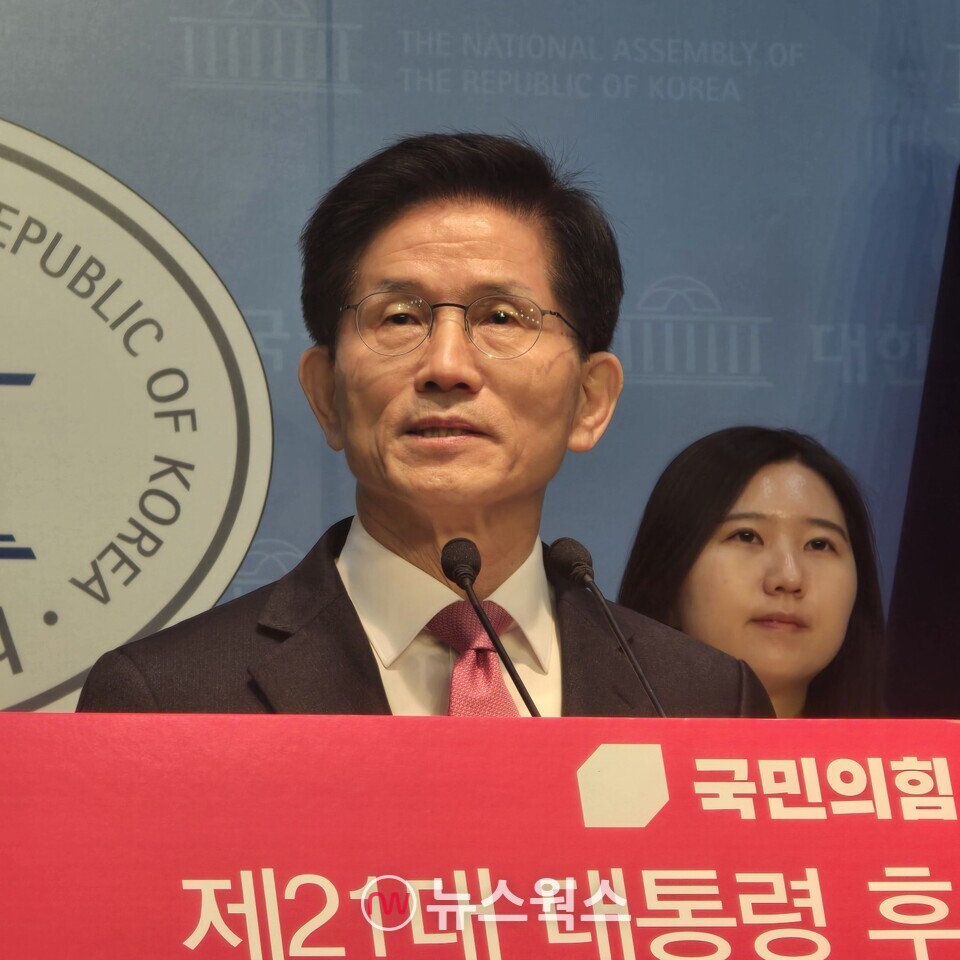 김문수 전 고용노동부 장관. (사진=원성훈 기자)