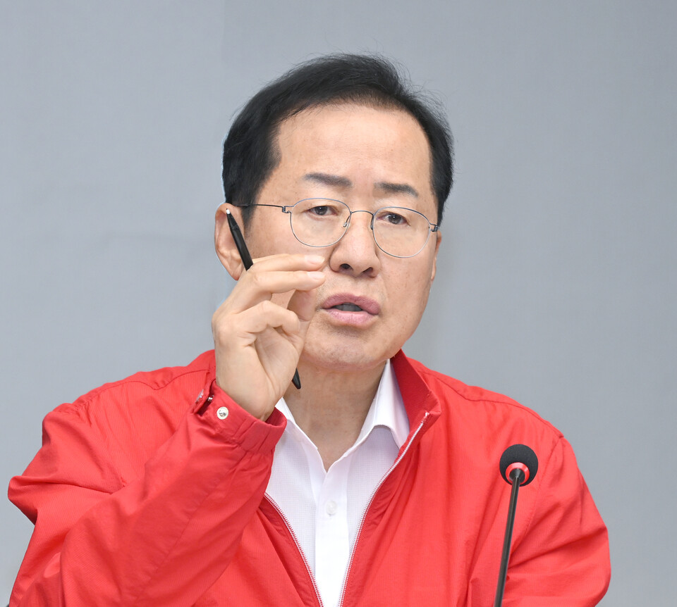 홍준표 전 대구시장. (사진제공=대구광역시청)