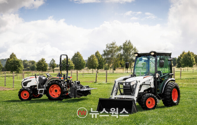 두산밥캣의 콤팩트 트랙터 제품. (사진제공=두산밥캣)