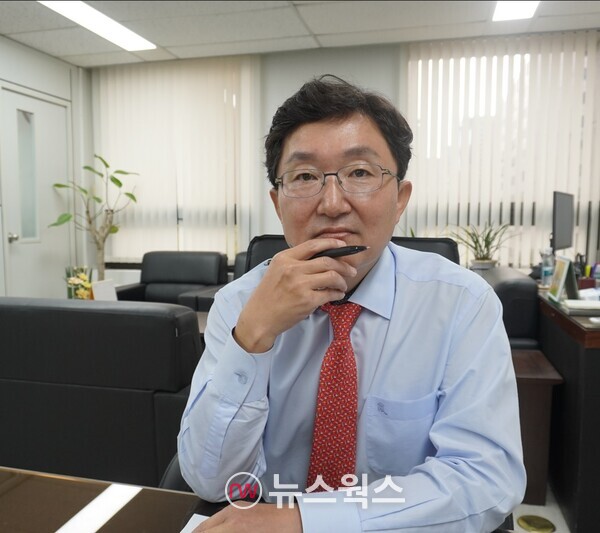 김용태 한국보험대리점협회장. (사진=백종훈 기자)