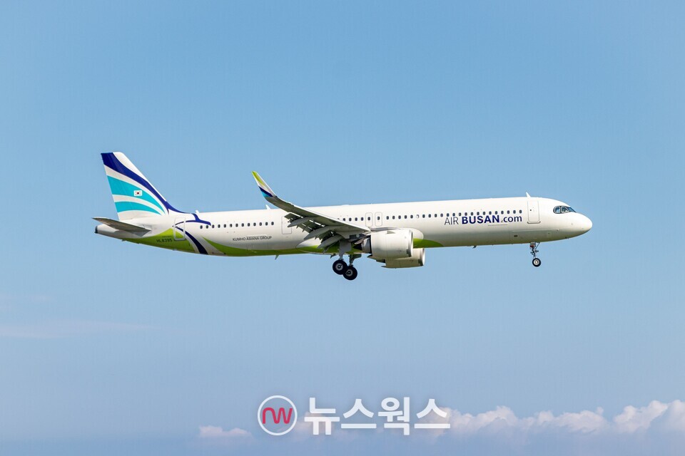 에어부산 A321네오 항공기. (사진제공=에어부산)