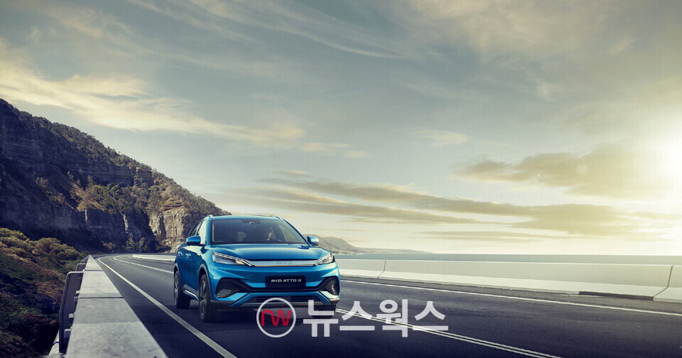 중국 비야디(BYD)의 소형 전기 스포츠유틸리티차(SUV) '아토3'. (사진제공=BYD)