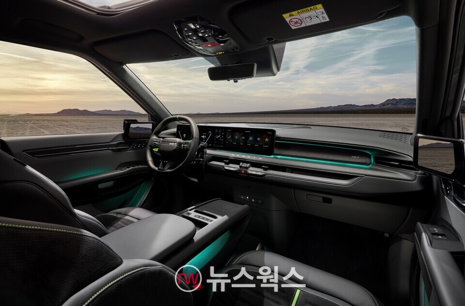 기아의 '더 기아 EV9 GT' 실내. (사진제공=기아)