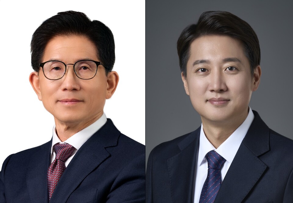 김문수(왼쪽) 국민의힘 대선후보&이준석 개혁신당 대선 후보. (사진제공=중앙선관위)