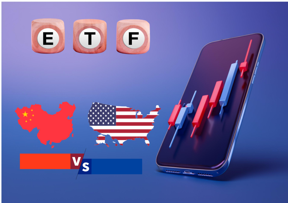 최근 국내 자산운용사들은 중국 테크 기업에 투자하는 ETF를 동시에 출시했다. (그래픽=미리캔버스)