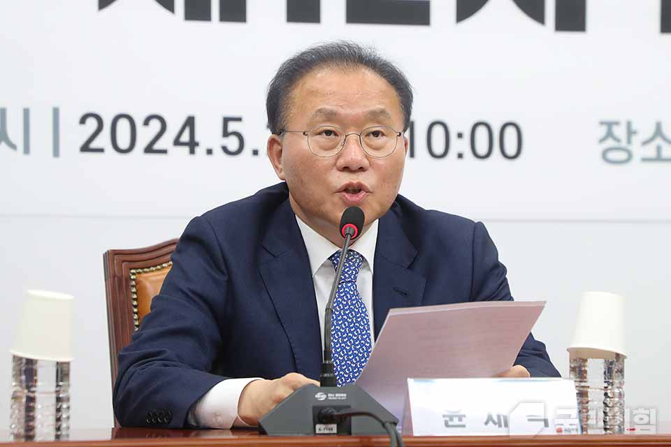 윤재옥 국민의힘 총괄선거대책본부장. (사진제공=국민의힘)