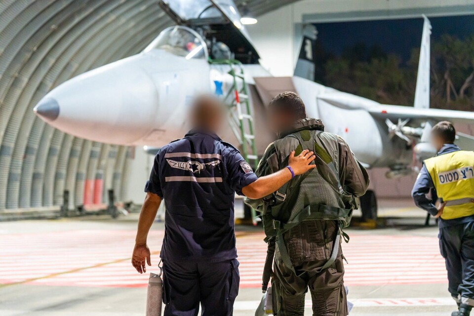 이스라엘 공군이 출격을 준비하고 있다. (출처=IDF 페이스북)