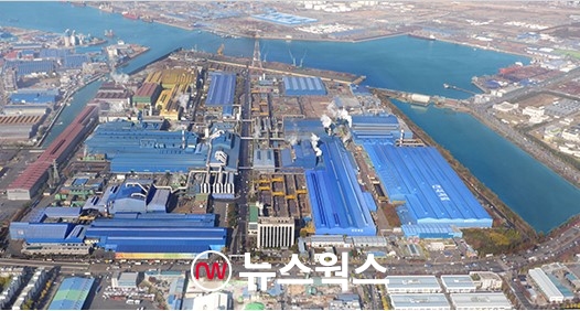 현대제철 인천공장의 전경. (사진제공=현대제철)