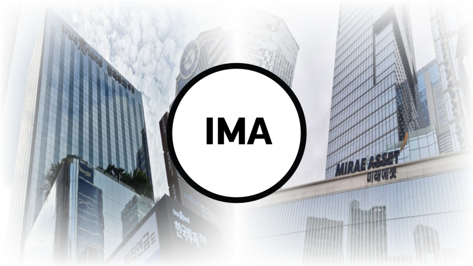 여의도 한국투자증권(왼쪽) 본사와 을지로 미래에셋증권 본사. (사진=박성민 기자)