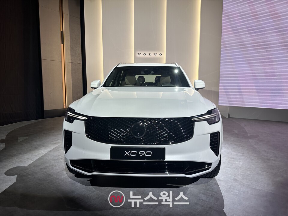 볼보의 7인승 SUV '더 뉴 XC90'. (사진=정현준 기자)