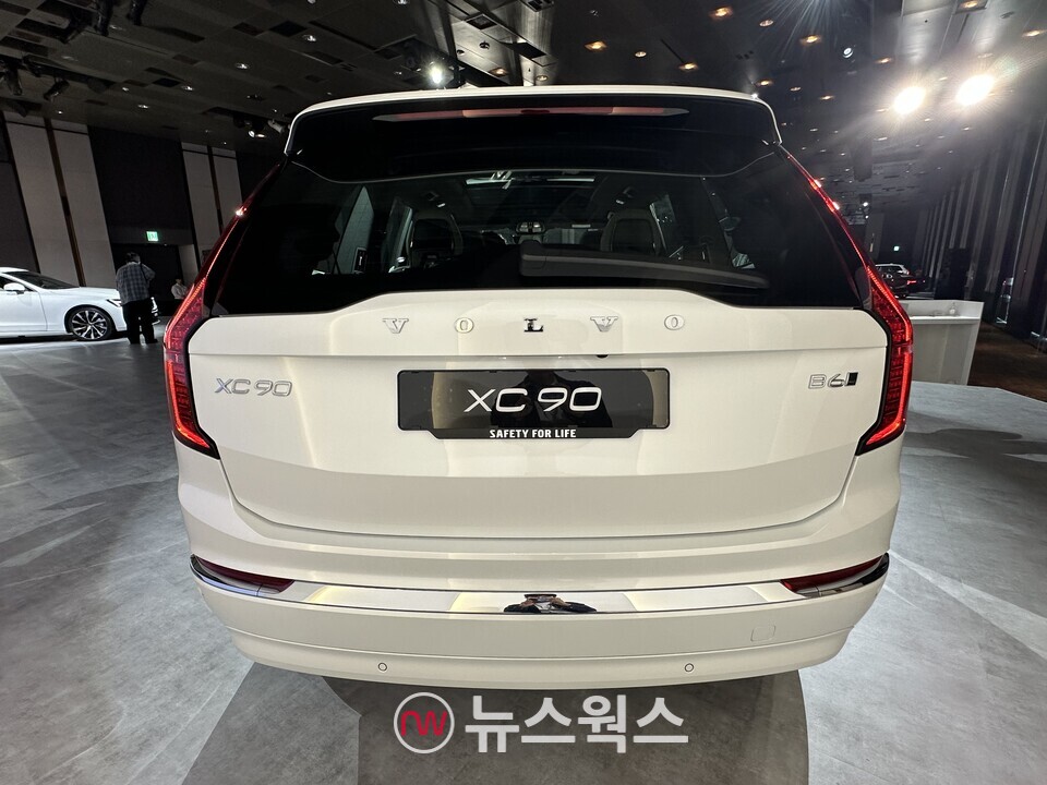 볼보 '더 뉴 XC90' 뒷모습. (사진=정현준 기자)