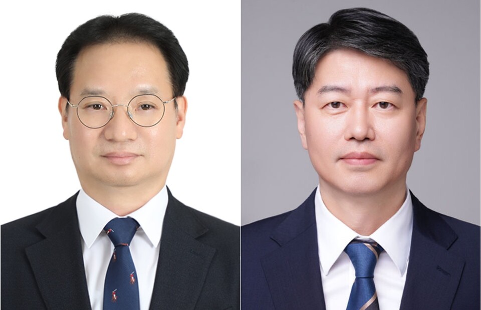 김영수 국무조정실 국무1차장 및 김용수 국무조정실 국무2차관. (사진제공=대통령실)