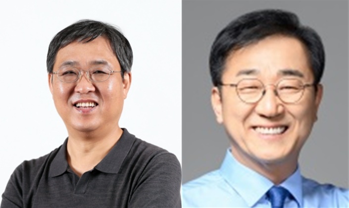 최휘영(왼쪽) 문화체육관광부 장관 후보자, 김윤덕 국토교통부 장관 후보자. (사진제공=대통령실)