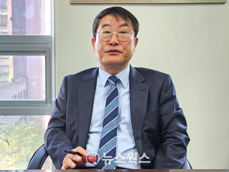 황보윤 변호사는 법무법인 공정이 하도급사·중소기업이 겪는 불공정, 부당 갑질 피해 회복에 집중하고 있다고 말했다. (사진=박광하 기자)