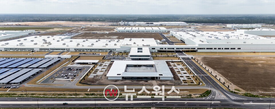 현대차그룹 '메타플랜트 아메리카(HMGMA)' 전경. (사진제공=현대차그룹)
