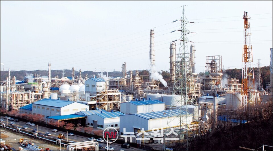 태광산업 석유화학 3공장 전경. (사진제공=태광산업)
