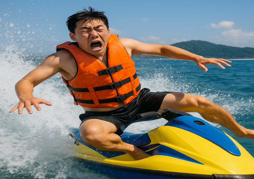 휴가나 여행 등 야외활동이 늘어나는 여름철 특수레저 활동 중 사고가 발생했다면 상해보험에서 보상을 받지 못할 수 있다. (출처=미리캔버스 AI)