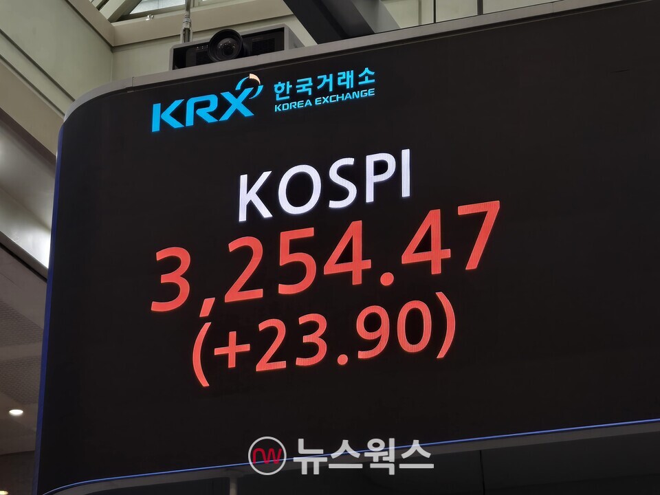 30일 종가 기준 한국거래소 전광판. (사진=박성민 기자)