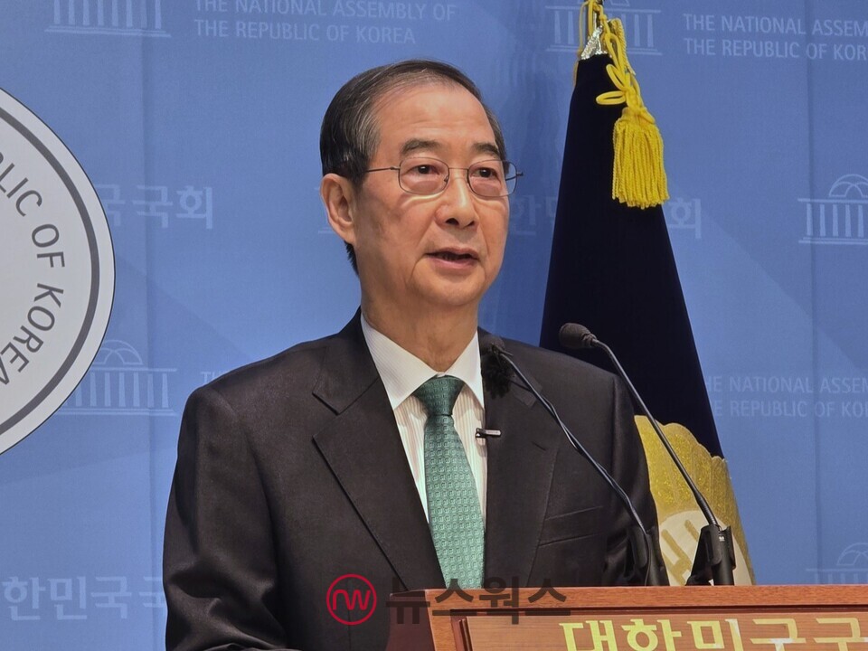 한덕수 전 총리. (사진=원성훈 기자)