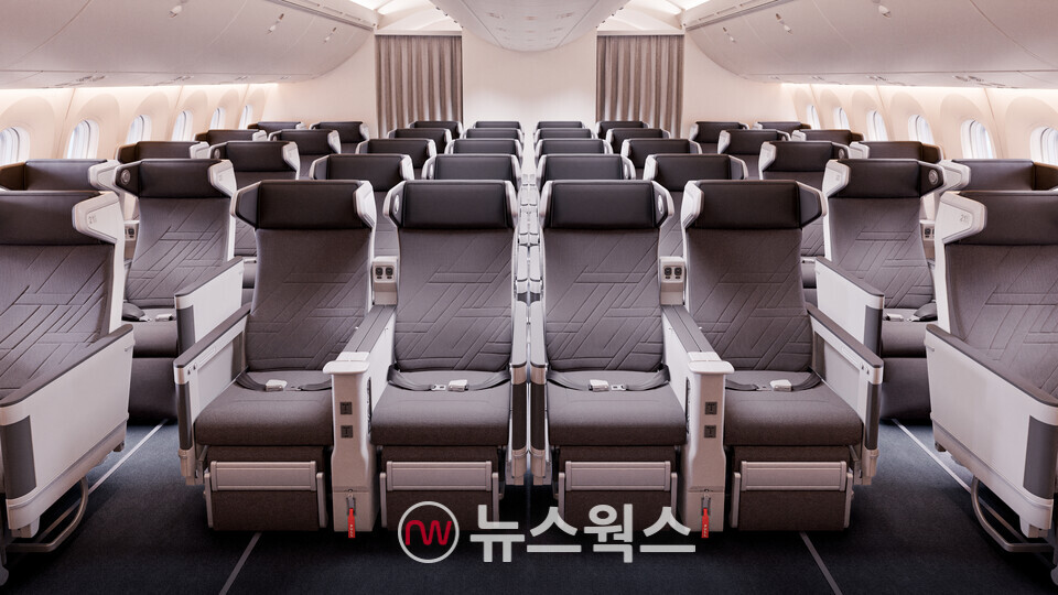 대한항공 '프리미엄석' 좌석 예상 이미지. (사진제공=대한항공)