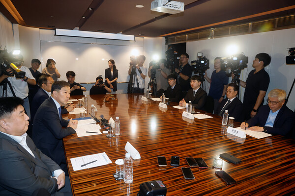 지난 7월 25일 서울 플라자호텔에서 제1차 수련협의체가 열리고 있다. (사진제공=보건복지부)