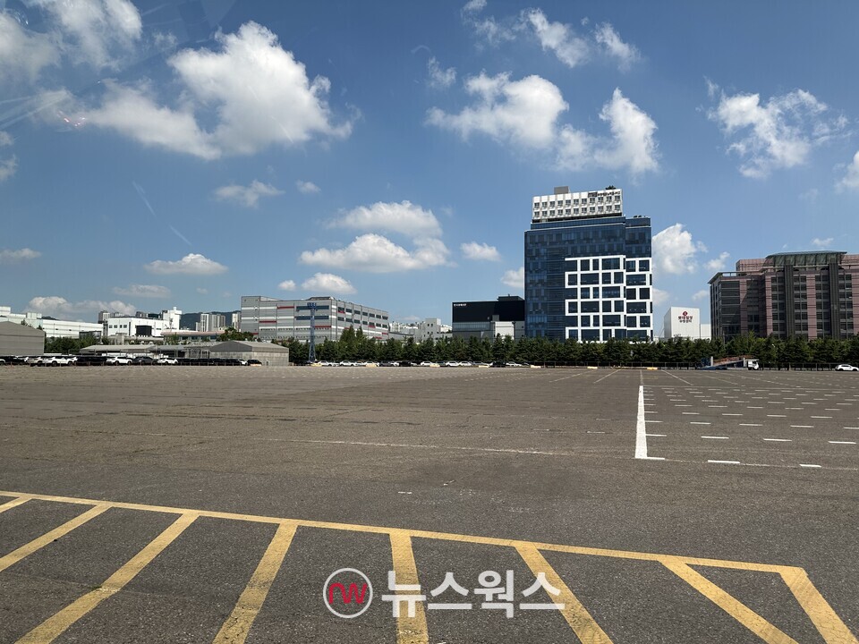 인천 부평구 한국지엠 부평공장 내 유휴 부지. (사진=정현준 기자)