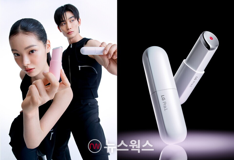 LG생활건강의 뷰티 디바이스이자 신성장동력인 'LG프라엘 수퍼폼 갈바닉 부스터'. (사진제공=LG생활건강)
