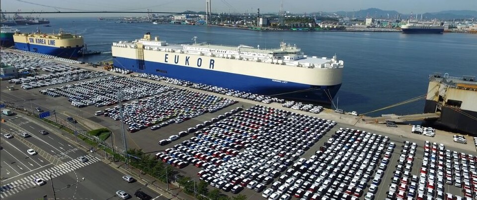 현대자동차 울산 수출항 (사진제공=현대차)