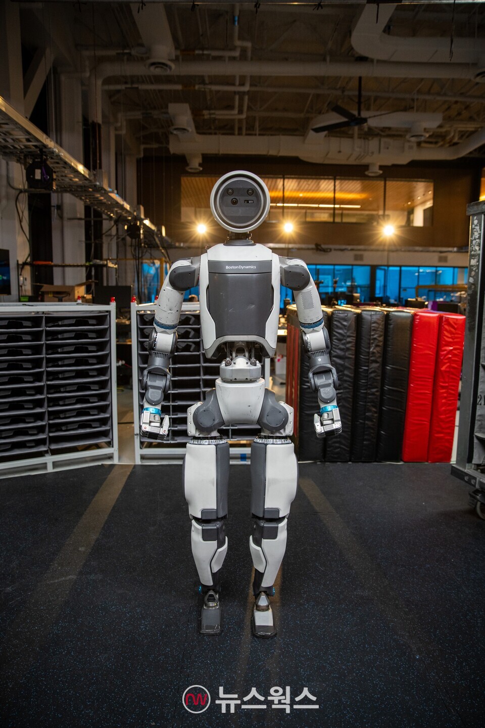 보스턴다이내믹스가 제작한 이족보행 로봇 아틀라스. (사진제공=현대차)