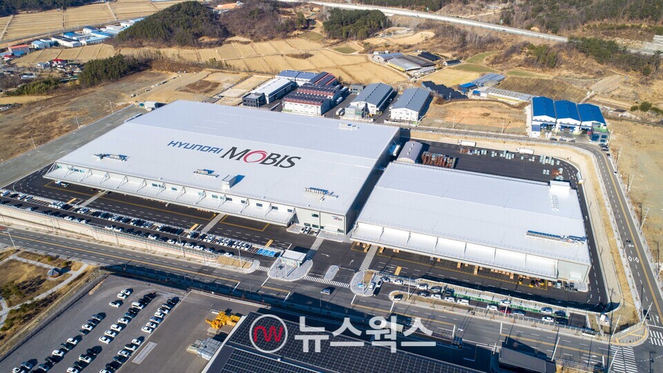 현대모비스가 경북 경주시 명계3일반산업단지에 차량용 AS 부품 공급을 위한 영남물류센터를 신축했다. (사진제공=현대모비스)