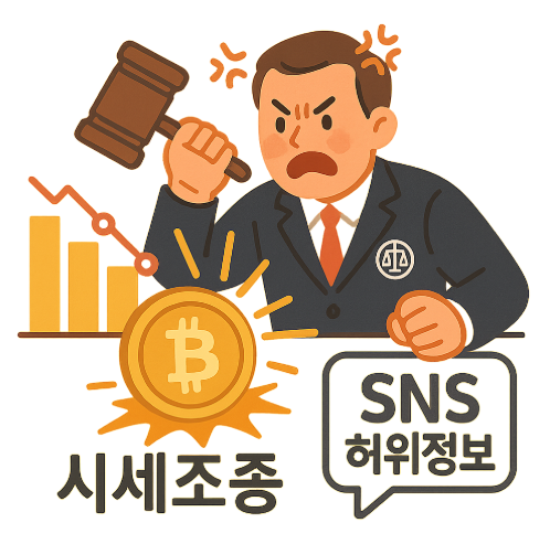 가상자산 관련해 가격 왜곡 행위가 발생하자 금융당국이 과장금을 부과했다. (이미지=미리캔버스AI)