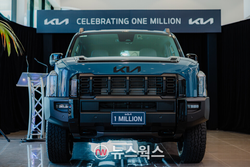 기아의 타스만 듀얼 캡 모델. (사진제공=기아)