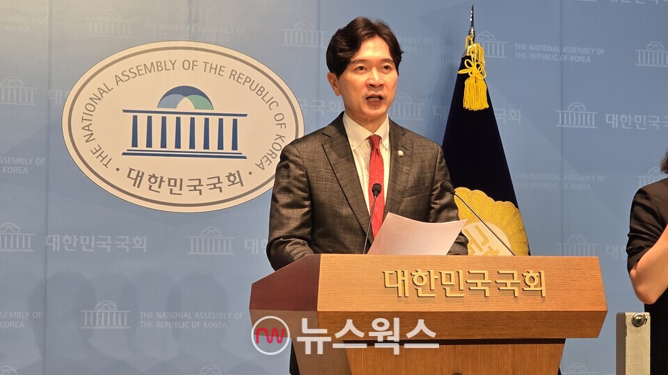 박성훈 국민의힘 수석대변인. (사진=원성훈 기자)