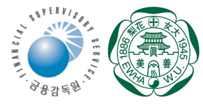 금융감독원 CI와 이화여자대학교 교표. (사진제공=각 기관)