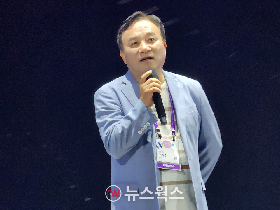 이정헌 삼성SDS 전략마케팅실장. (사진=박광하 기자)